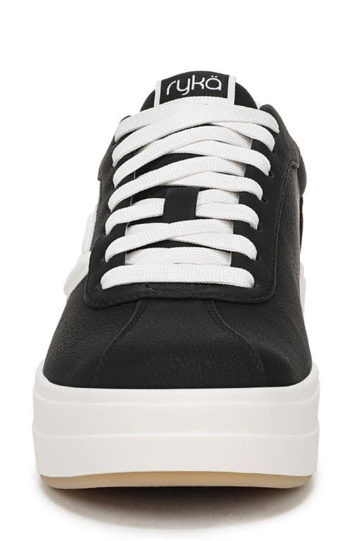 Ryka Women's Viv Max Lace Up Platform Sneakers In Black