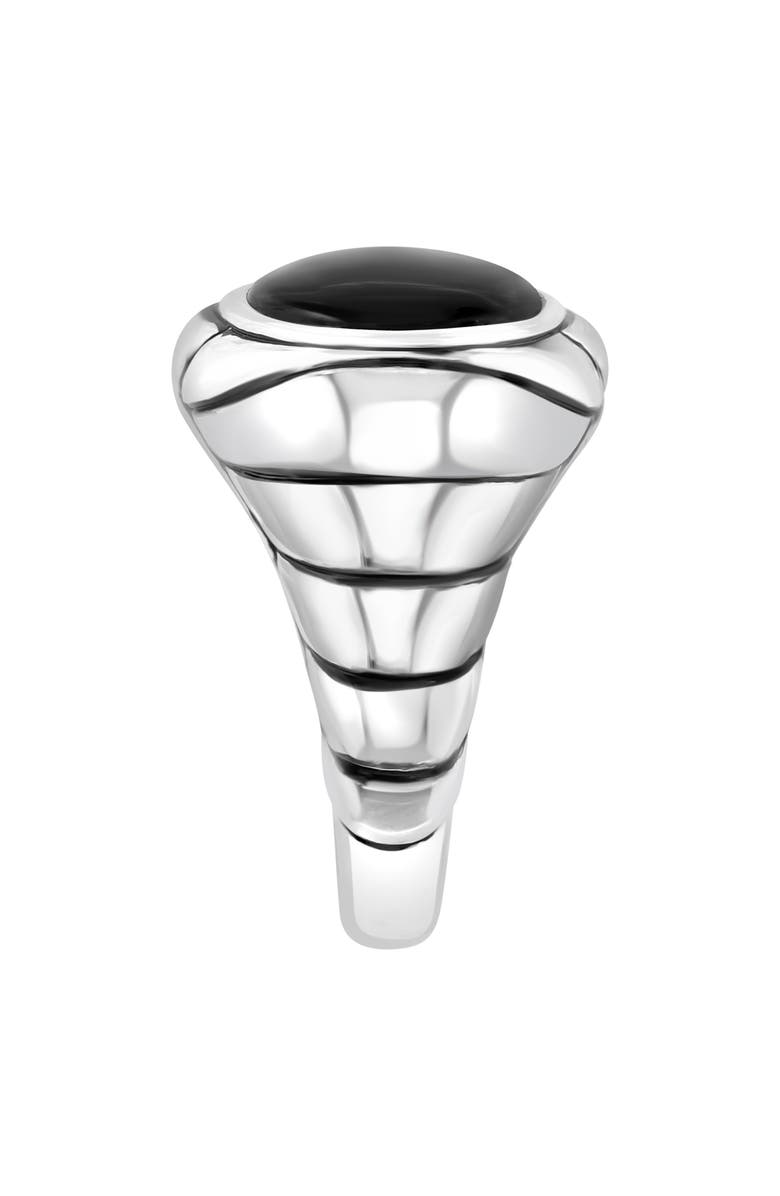 EFFY Sterling Silver Onyx Ring - Size 10, Alternate, color, 