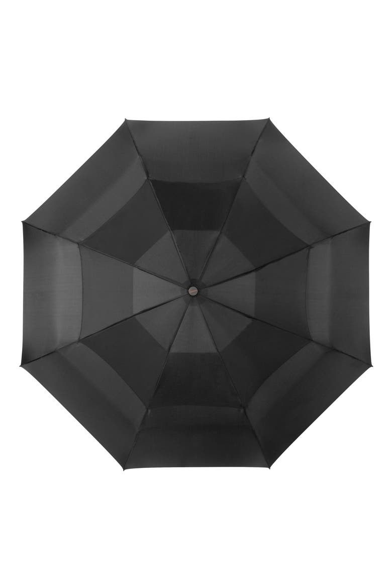 Vortex Windproof Umbrella, Alternate, color, BLACK