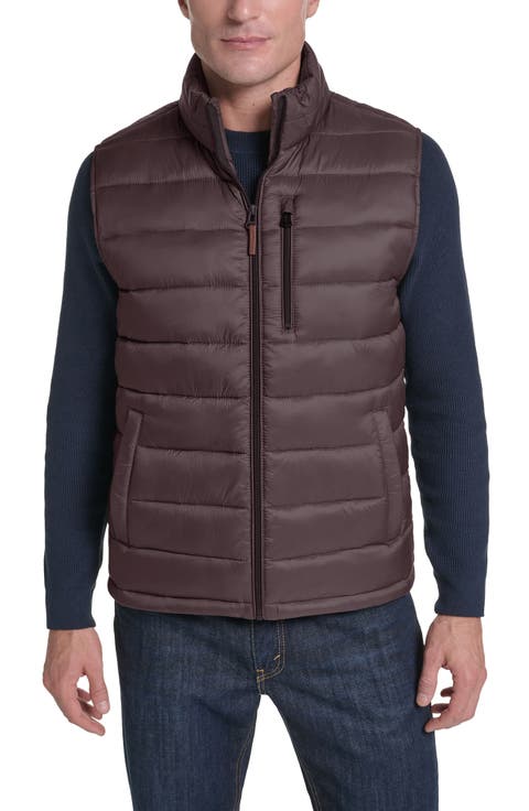 Quilted Zip Front Vest