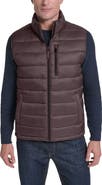 Cole Haan Quilted Zip Front Vest