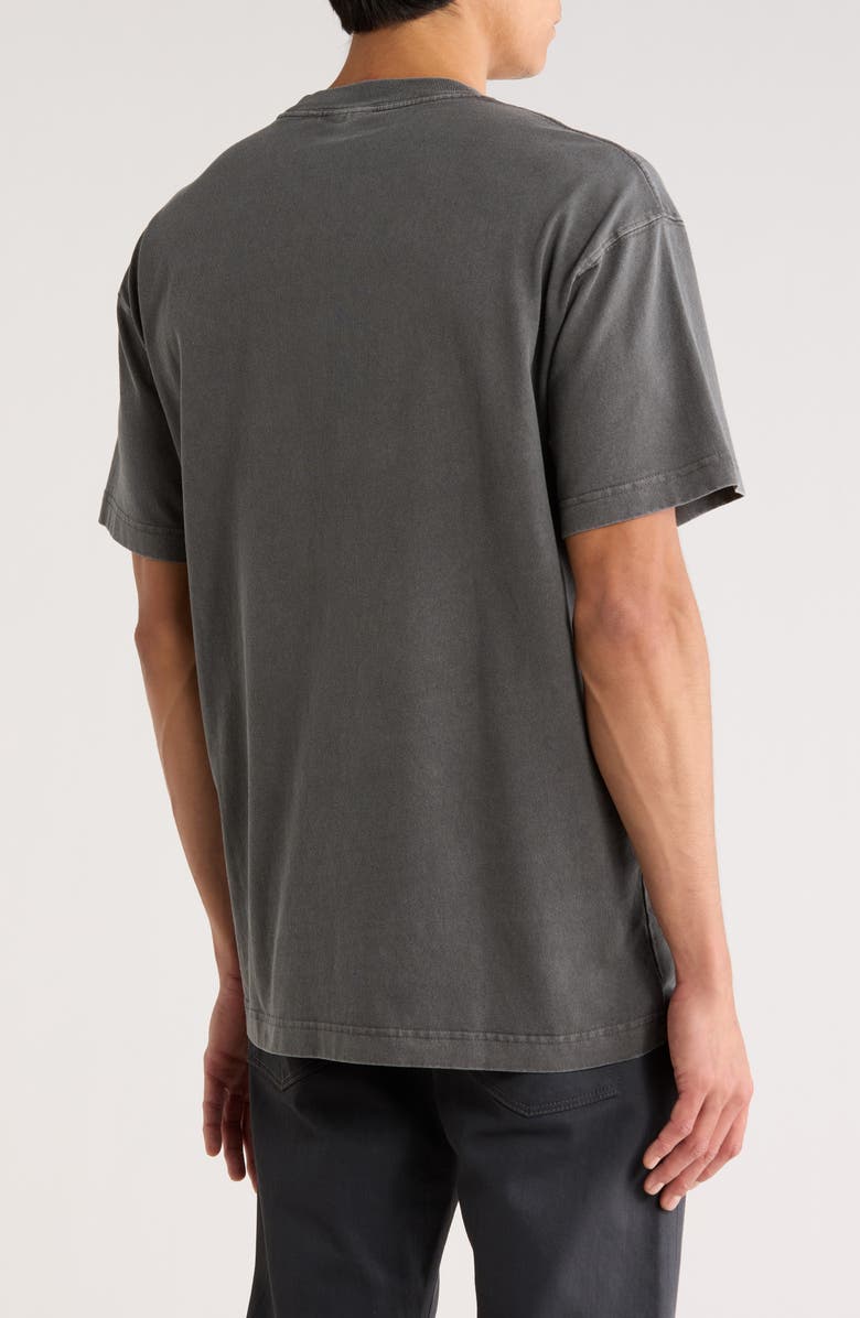 Carhartt Work In Progress Vista Loose Fit Logo T-Shirt, Alternate, color, Black Garment Dyed