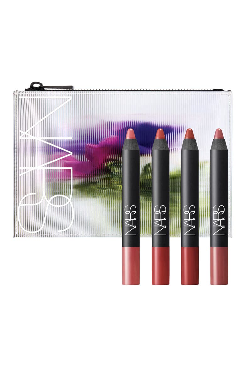 Velvet Matte Lipstick Pencil Set, Alternate, color, TRIBULATION (NEUTRAL)