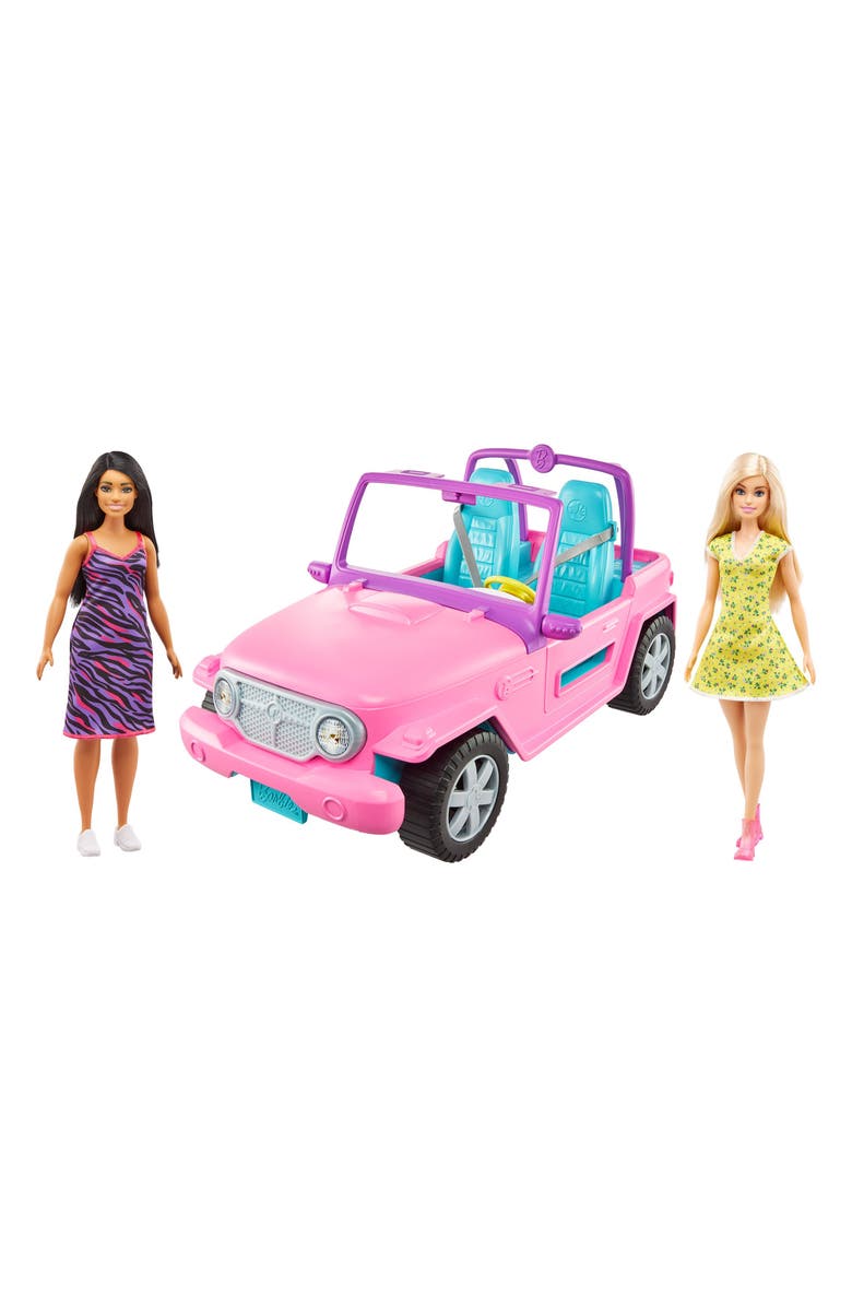 Mattel Barbie<sup>®</sup> Off-Road Vehicle & Dolls Set, Main, color, 