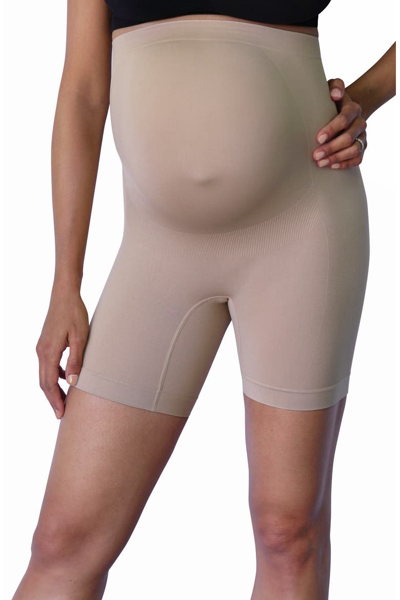 Ingrid & Isabel® Maternity Shapewear Shorts, Main, color, NUDE