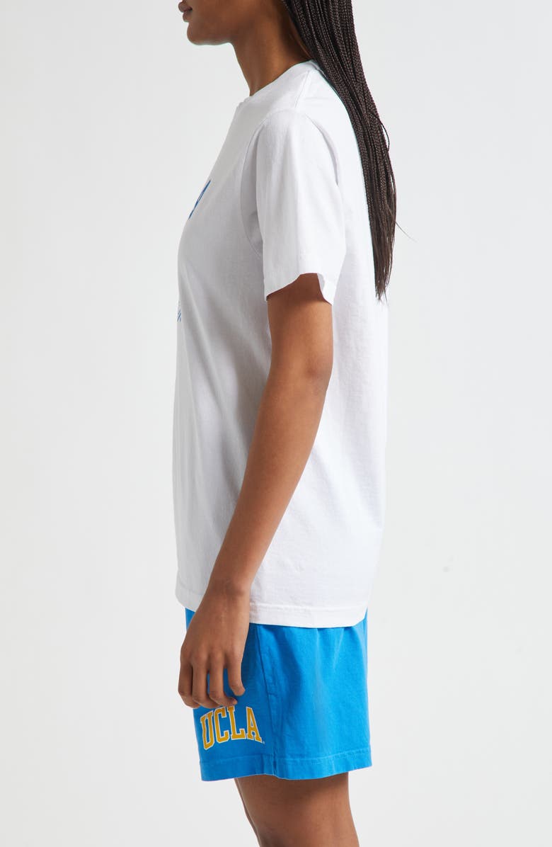 Sporty & Rich UCLA Crest Graphic T-Shirt, Alternate, color, White