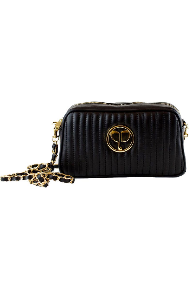Persaman New York Channel Quilt Crossbody Bag, Main, color,