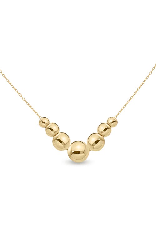 Bony Levy 14k Gold Bead Pendant Necklace In Gold
