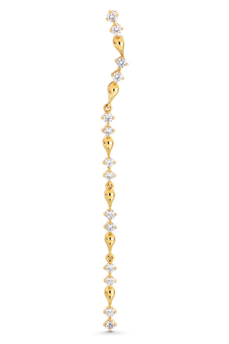 Mykonos Diamond Drop Earrings, Alternate, color, 18K YELLOW GOLD/ DIAMOND