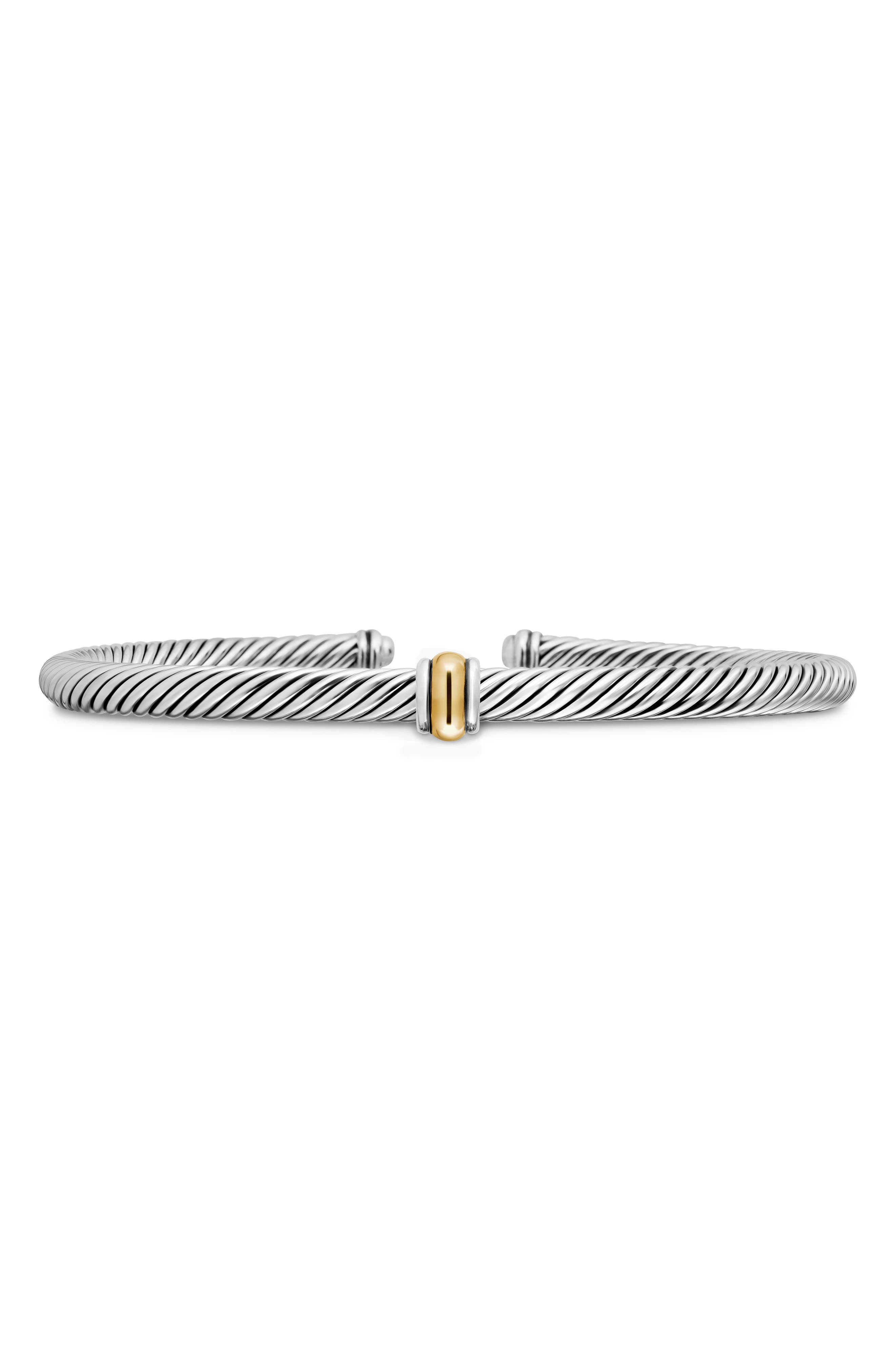 SILVER/ YELLOW GOLD