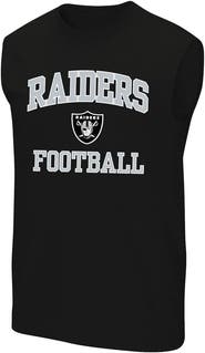 FANATICS Men's Fanatics  Black Las Vegas Raiders Big & Tall Hart & Soul Muscle Tank Top