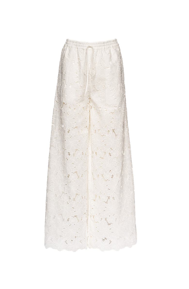 Vasiliki Raya Lace Pants, Main, color, White