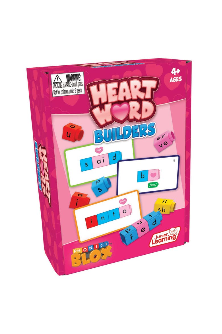 Phonics Blox Heart Word Builders, Main, color, Multicolored