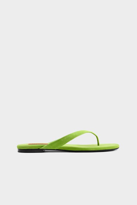 Suede Riviera Thong Sandal