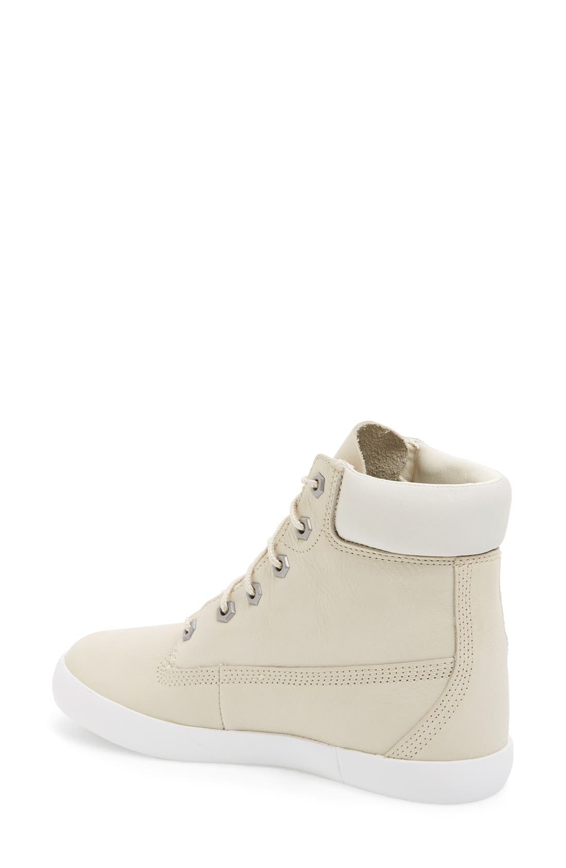 'Glastonbury Six Inch' Sneaker, Alternate, color, BONE LEATHER