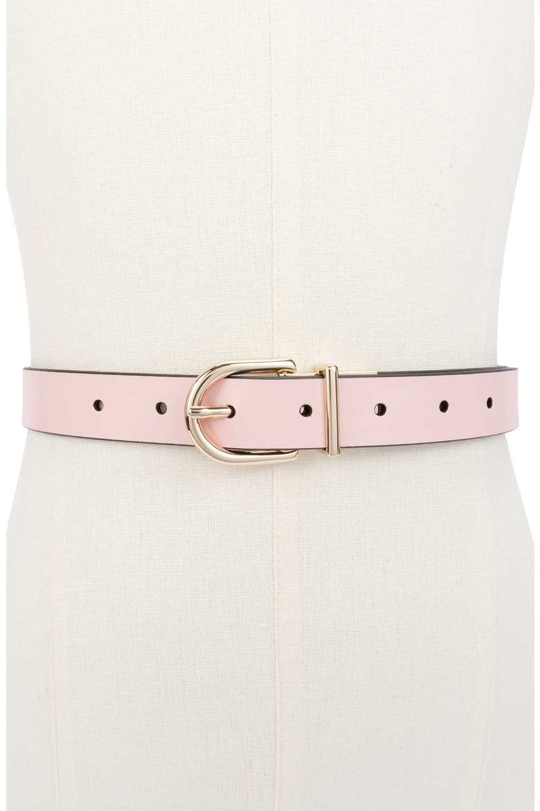 reversible belt, Alternate, color, CREPE PINK / BUNGALOW