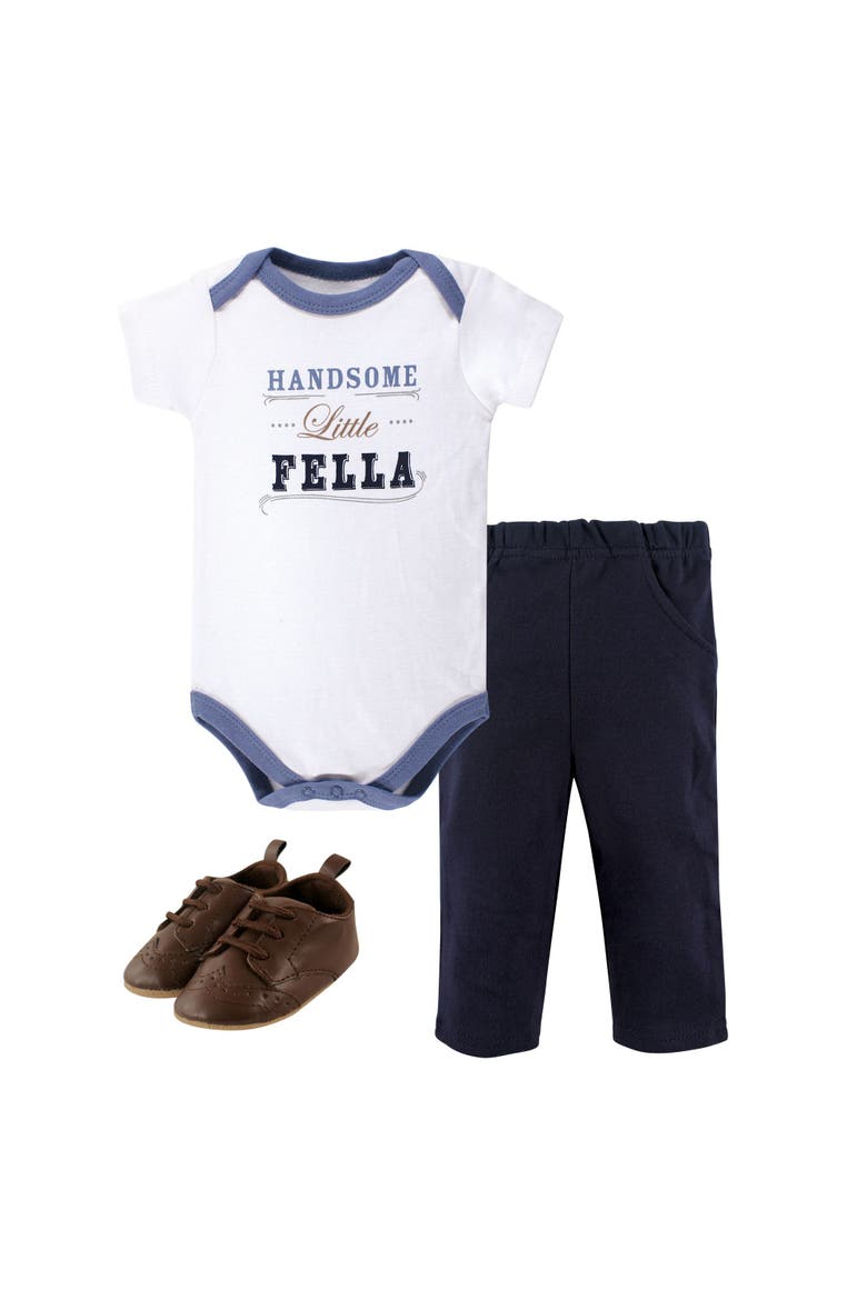 Cozy Cotton Outfit Collection, Main, color, Handsome Fella Short-Sleeve