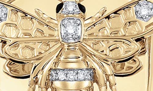 Sara Weinstock Queen Bee Pendant In Yellow Gold