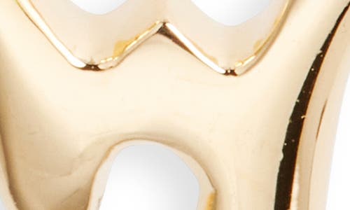 Soko Tiriko Midi Drip Hoop Earrings In Gold