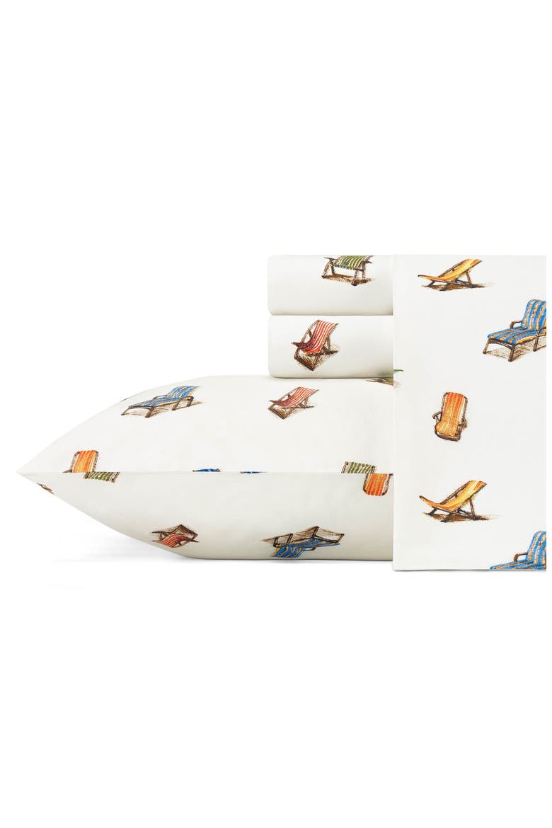 Print 200 Thread Count Sheet Set, Main, color, RED MULTI