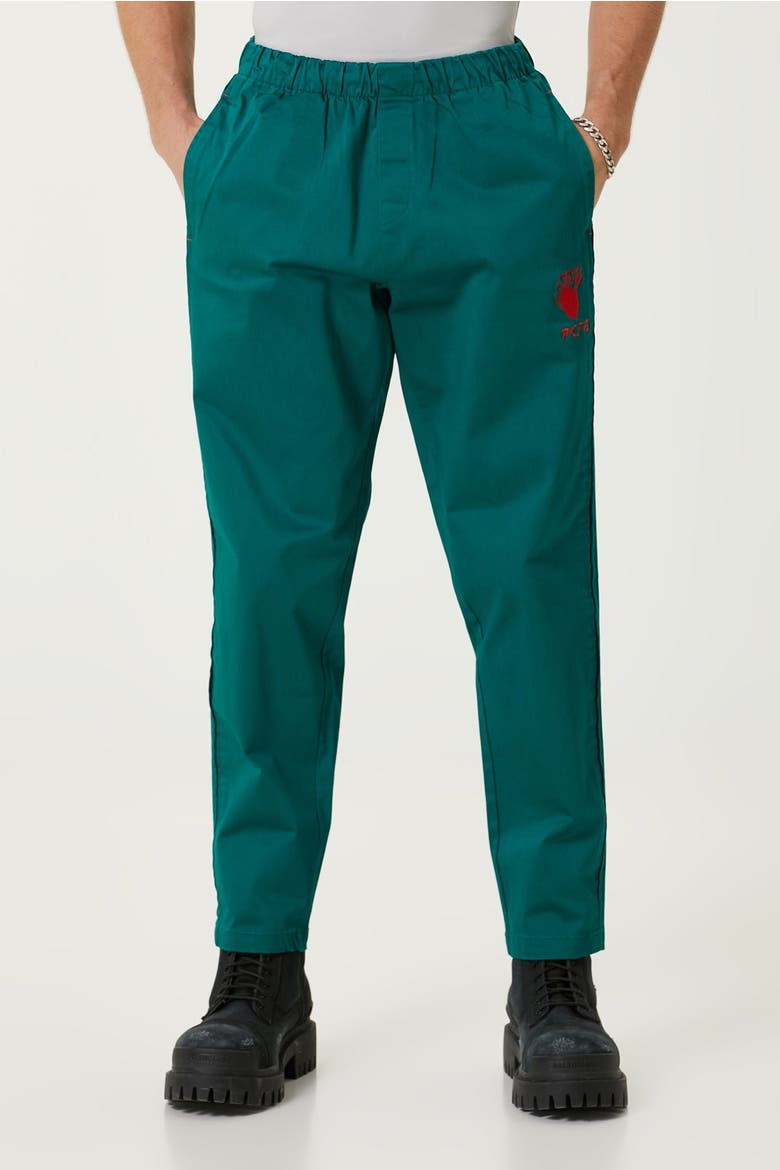 Cotton Woven Track Pant, Alternate, color, Red