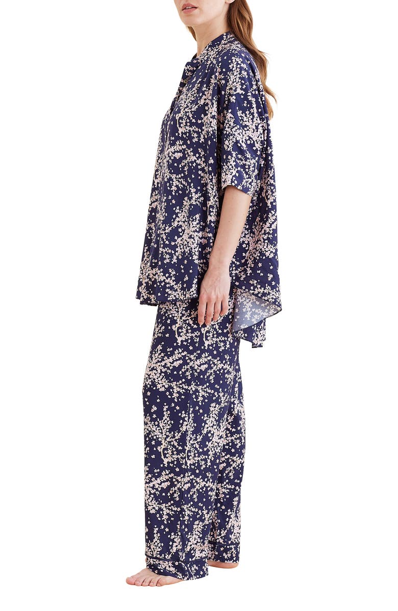 Papinelle Cheri Blossom Pajamas, Alternate, color, 
