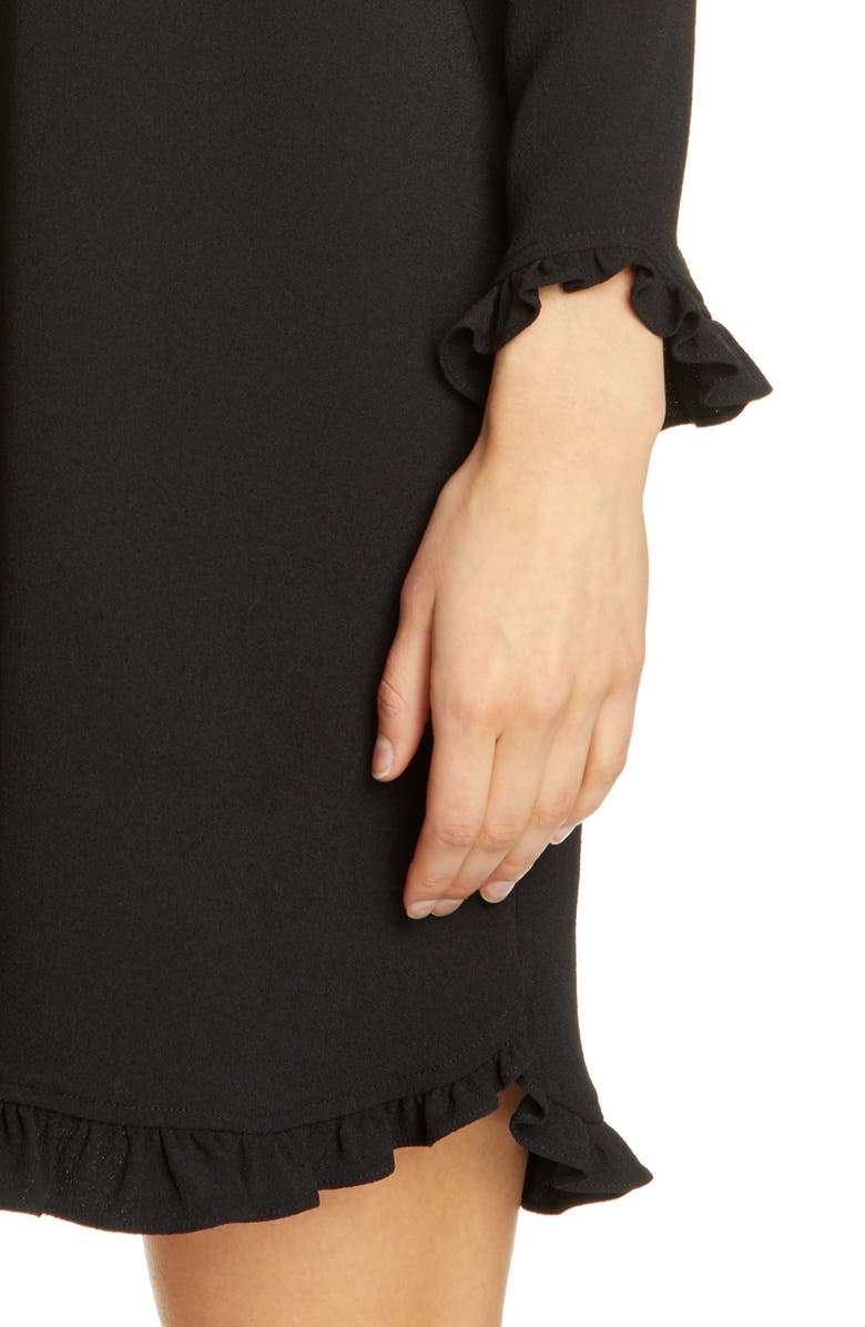 Ganni Clark Long Sleeve Dress, Alternate, color, 