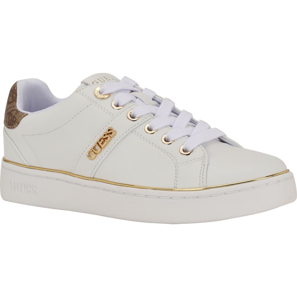 Guess Britz Sneaker In White