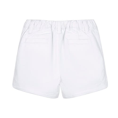 Hope & Henry Girls' Organic Stretch Chino Short, Kids In White