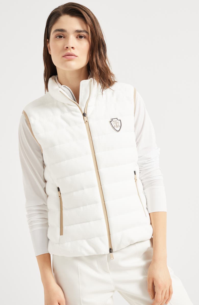 Brunello Cucinelli Down vest, Alternate, color, 