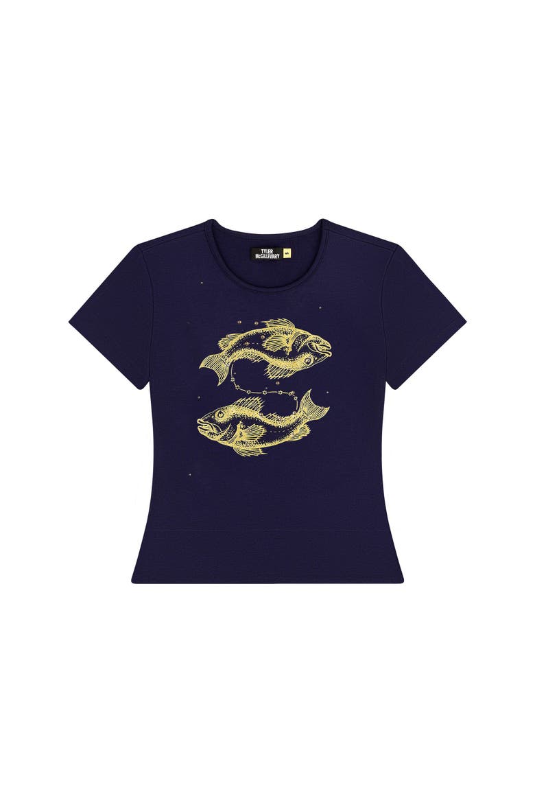 Pisces Horoscope Tee, Main, color, Pisces