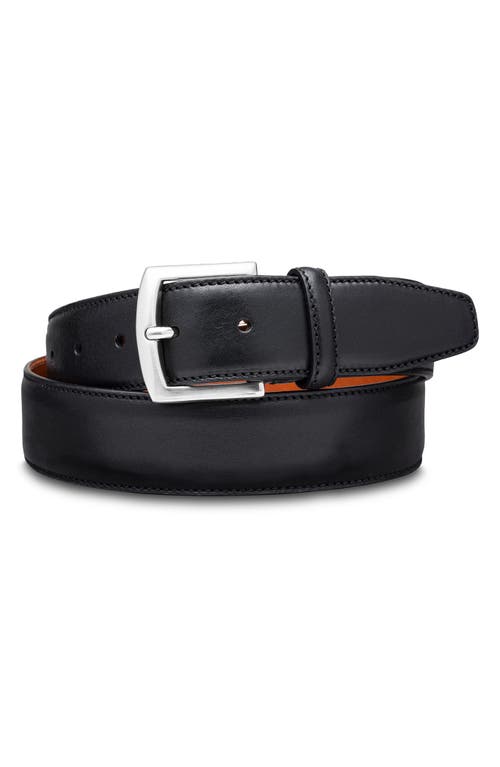 Bosca Castela Leather Belt in Black  product