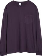 Noah Core Logo Long Sleeve Pocket T-Shirt