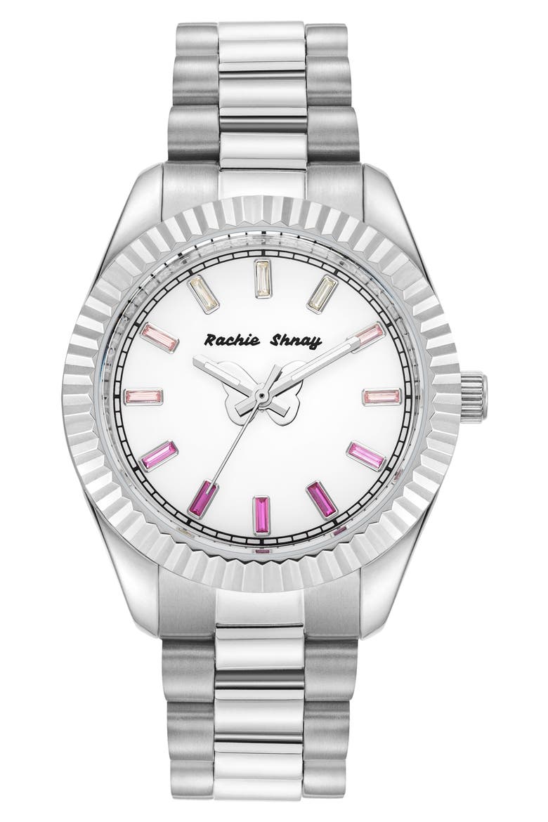 La Mariposa Bracelet Watch, 36mm, Main, color, OMBRE PINK