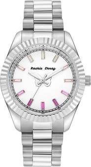 Rachie Shnay La Mariposa Bracelet Watch, 36mm