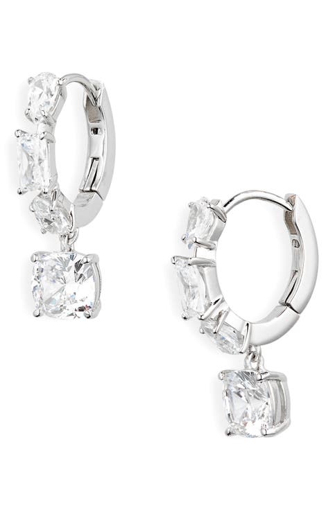 Rockstars Cubic Zirconia Drop Earrings