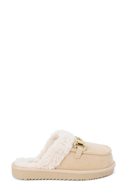 Matisse Davos Faux Fur Platform Slipper In Brown