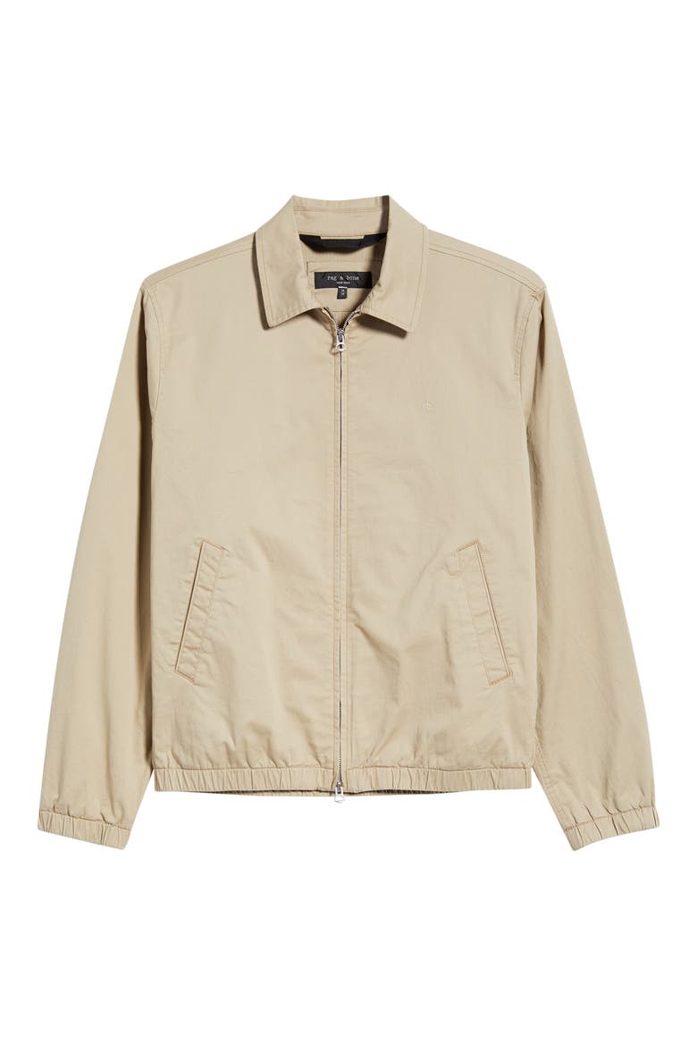 Harrington Stretch Cotton Jacket, Alternate, color, WARMTAUPE