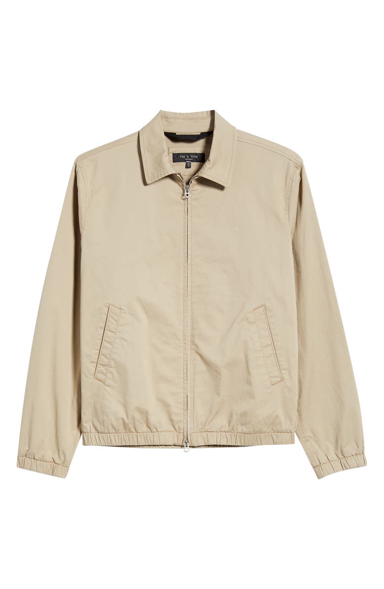 rag & bone Harrington Stretch Cotton Jacket, Alternate, color, Warmtaupe