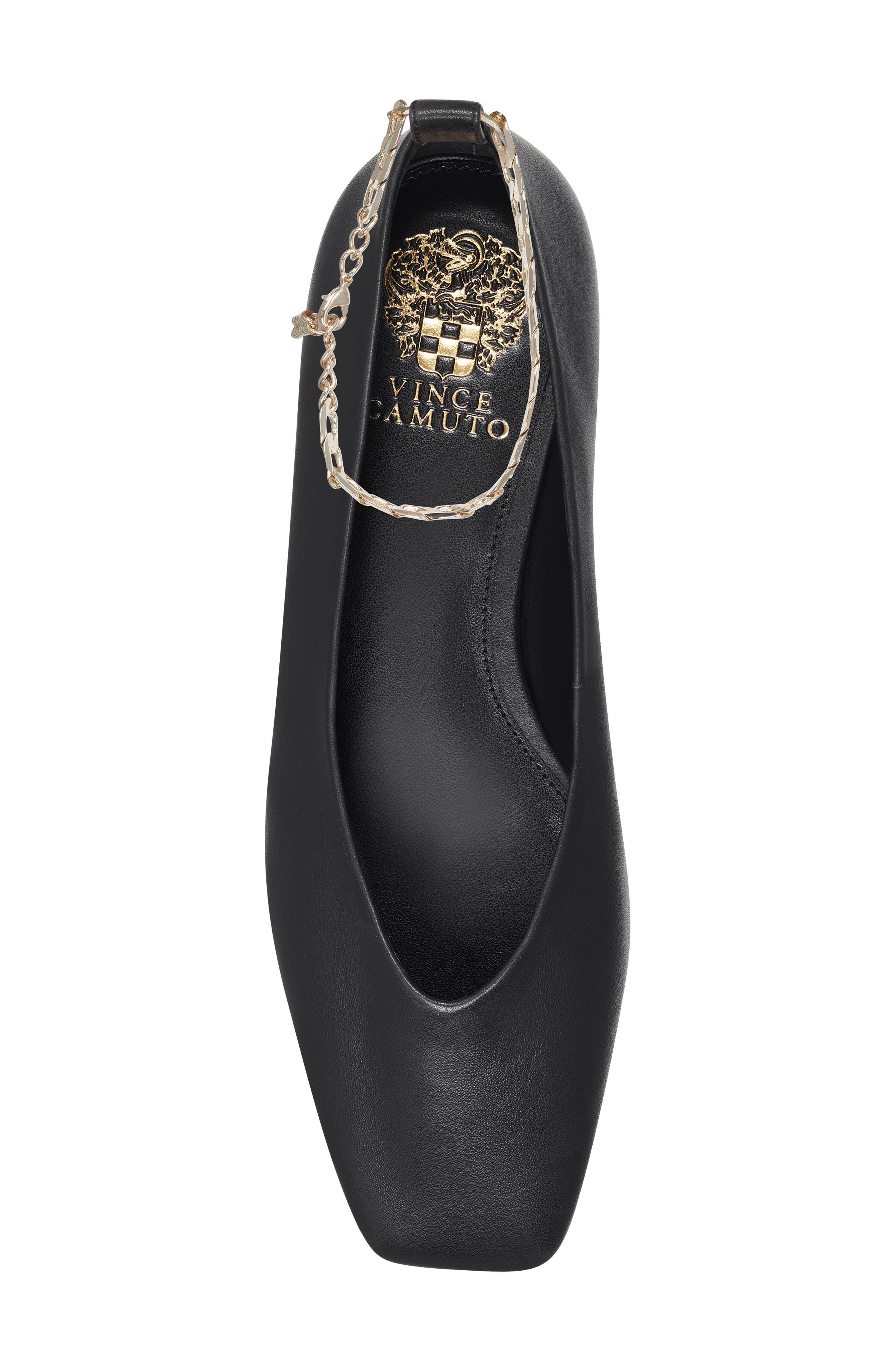 Vince Camuto Latenla Ankle Strap Ballet Flat, Alternate, color, 