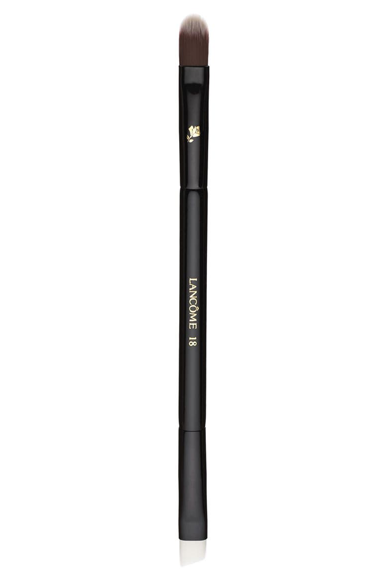 Dual-Ended Brush for Eyeliner & Eyeshadow, Main, color, NO COLOR