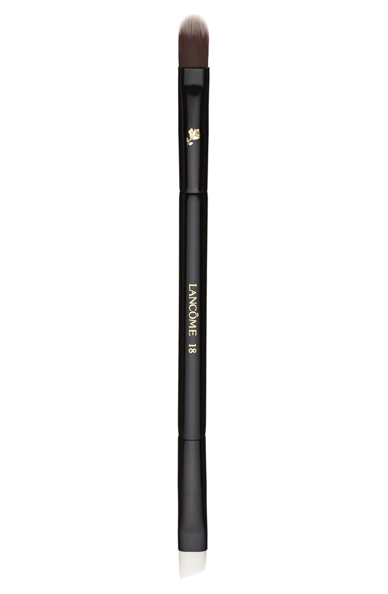 Lancôme Dual-Ended Brush for Eyeliner & Eyeshadow, Main, color, 