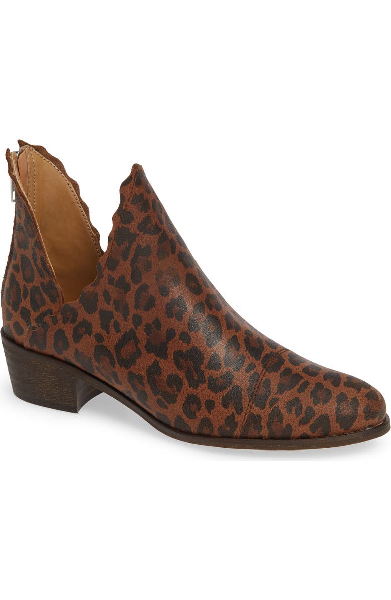 Klub Nico Bae Scalloped Bootie, Main, color,