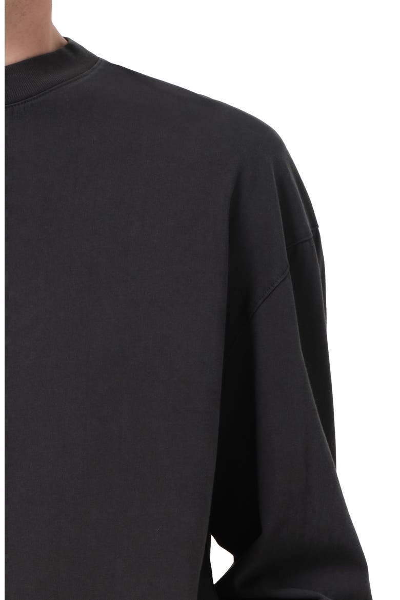 Asha Long Sleeve Cotton T-Shirt, Alternate, color, CAVE DARK GREY