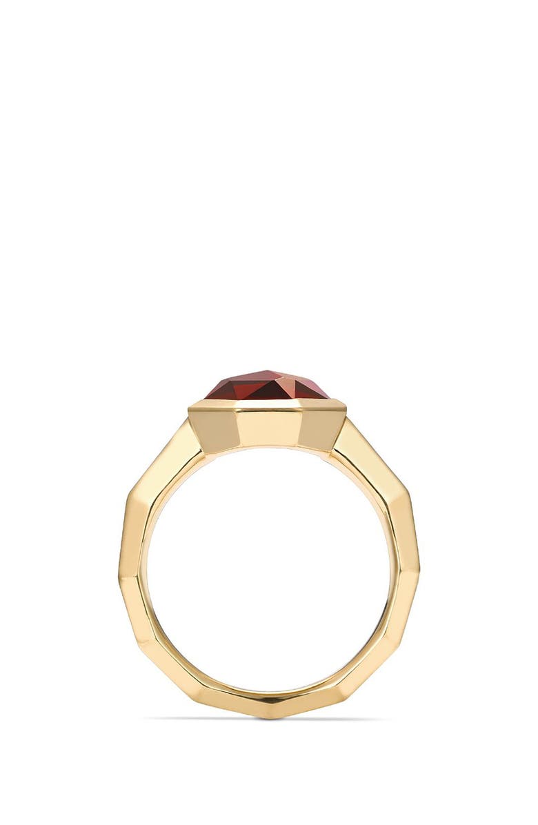 David Yurman Guilin Octagon Ring with Diamonds in 18K Gold, Alternate, color,