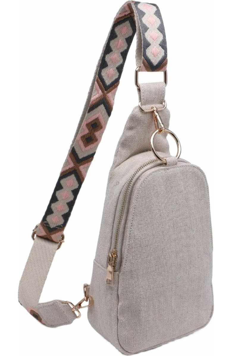 MODA LUXE Regina Canvas Sling Backpack, Alternate, color,