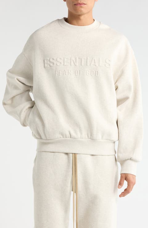 Classic Fit Logo Crewneck Sweatshirt