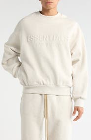 Fear of God Essentials Classic Fit Logo Crewneck Sweatshirt
