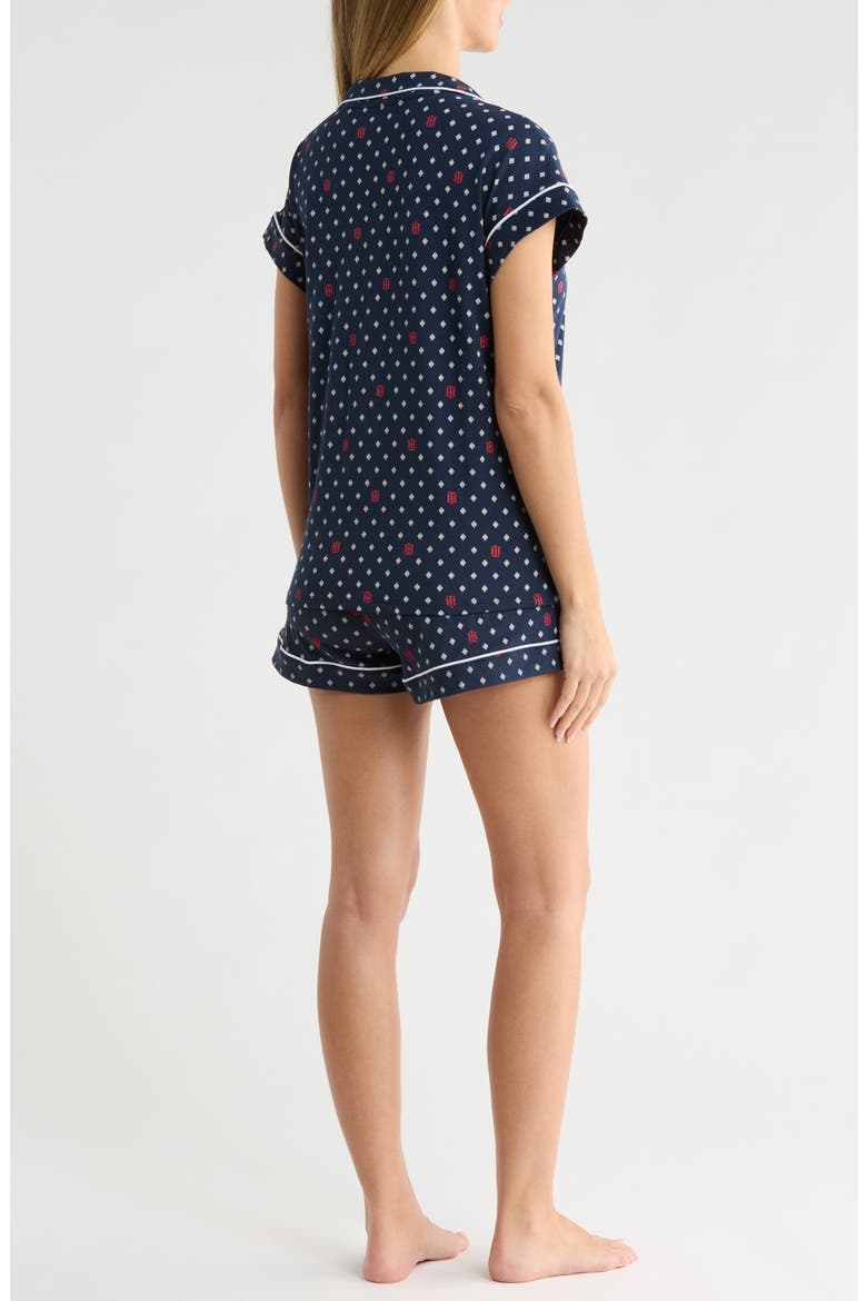 Piped Cotton Pajamas, Alternate, color, TH DIAMOND SKY CAPTAIN