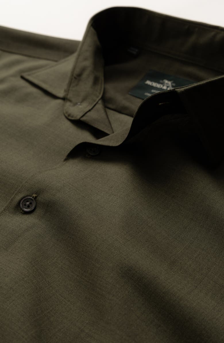 Rodd & Gunn Esk Valley Wool Mélange Button-Up Shirt, Alternate, color, Pine